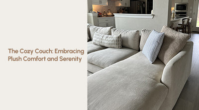 The Cozy Couch: Embracing Plush Comfort and Serenity