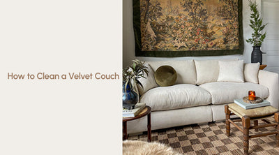 How to Clean a Velvet Couch