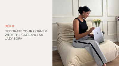 Decorate Your Corner with the Caterpillar Lazy Sofa