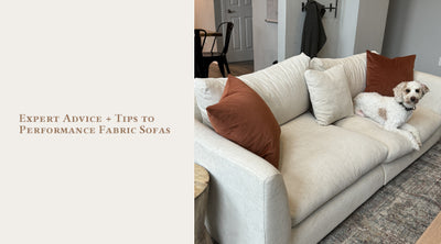Expert Advice + Tips to Performance Fabric Sofas