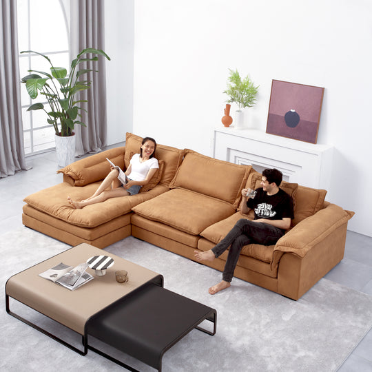 Best 10 Leather Sectional Couch Full Reviews, Modern Living Couch 2