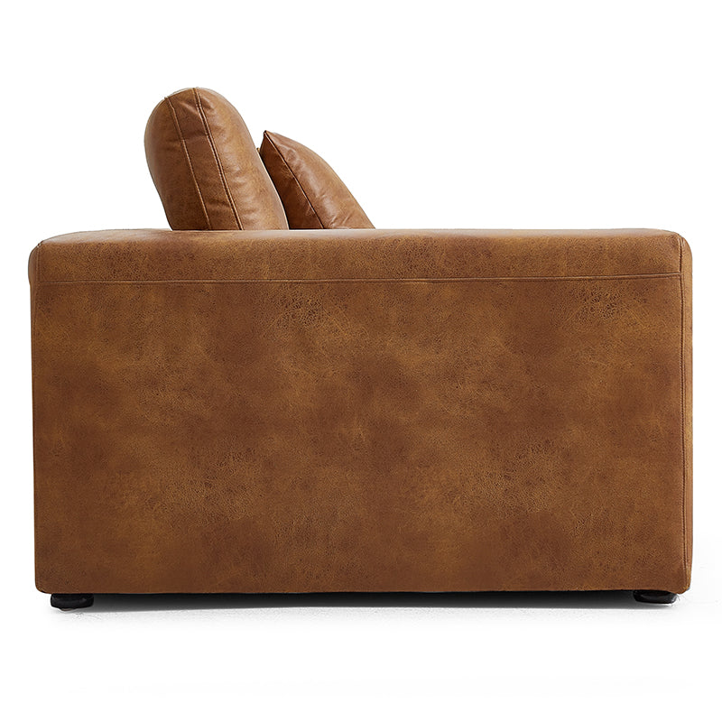 Industrial Air Leather Sofa